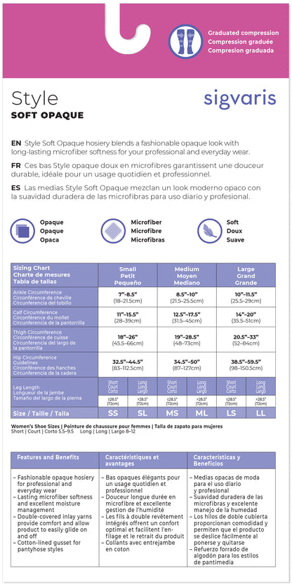 Women's Style Soft Opaque Maternity