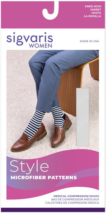 Women's Style Microfiber Patterns Calf