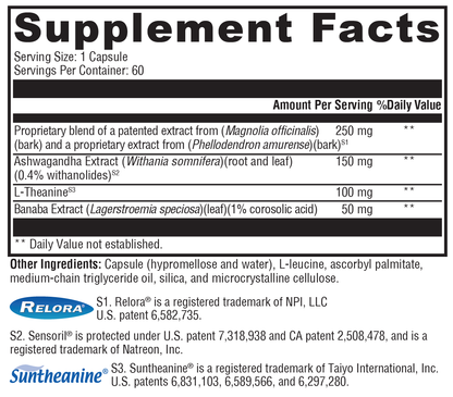 Cortisolv® 60 Capsules