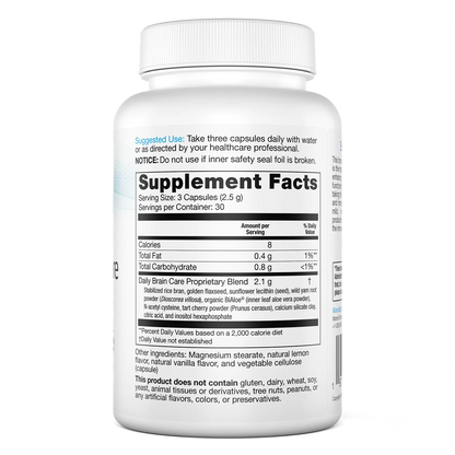 Daily Brain Care 90 Veggie Capsules