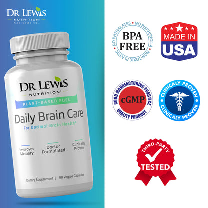 Daily Brain Care 90 Veggie Capsules