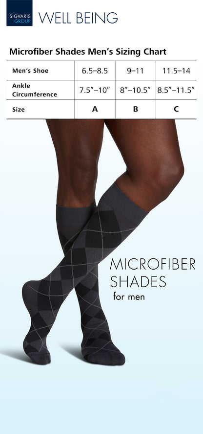 Men's Microfiber Shades Calf