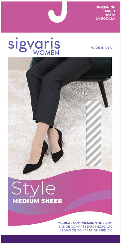 Women's Style Medium Sheer Calf