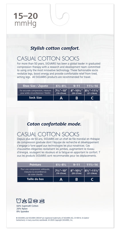 Men's Casual Cotton Calf