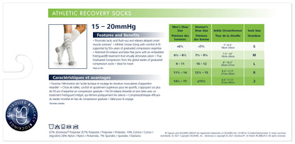 Men's Athletic Recovery Sock Calf