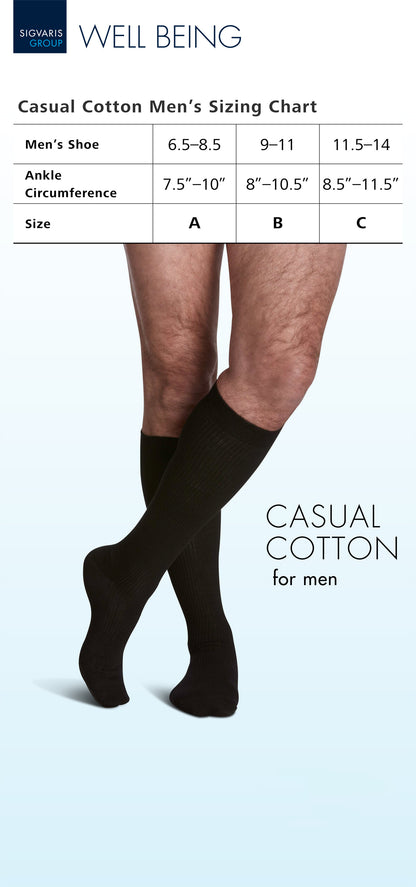 Men's Casual Cotton Calf