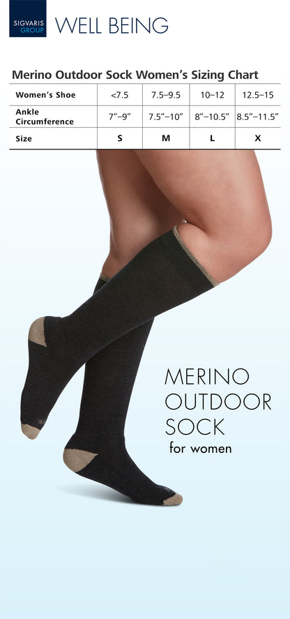 Women's Merino Outdoor Socks Calf