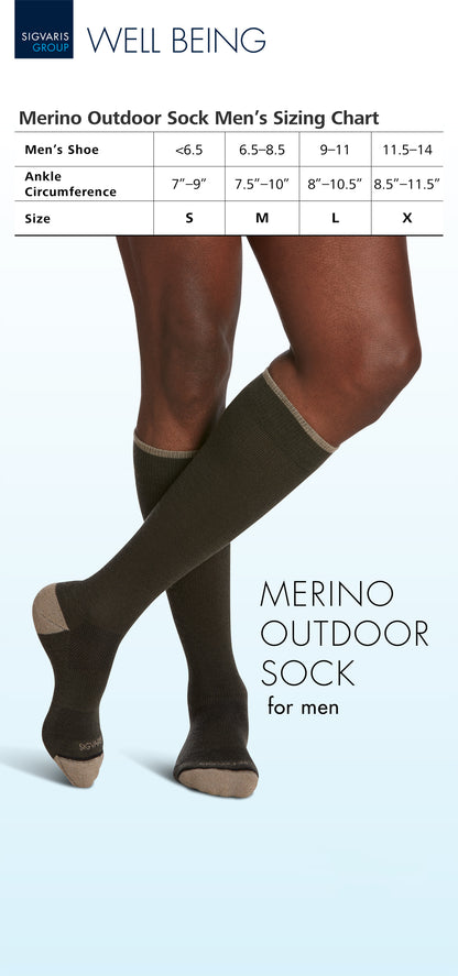 Men's Merino Outdoor Socks Calf