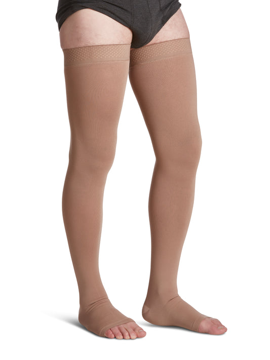 Women's Secure Thigh-High Open-Toe