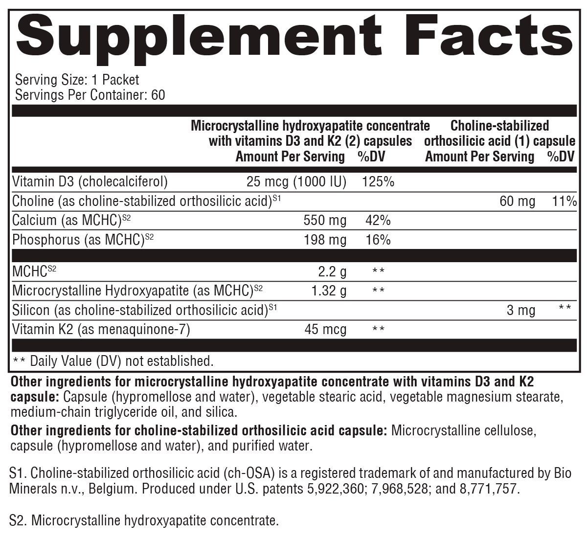 OSAplex MK-7™ 60 Packets