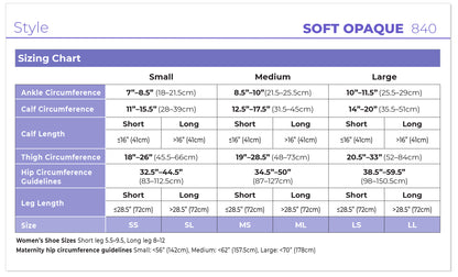 Women's Style Soft Opaque Thigh-High