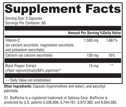 Xcellent C™ 120 Capsules