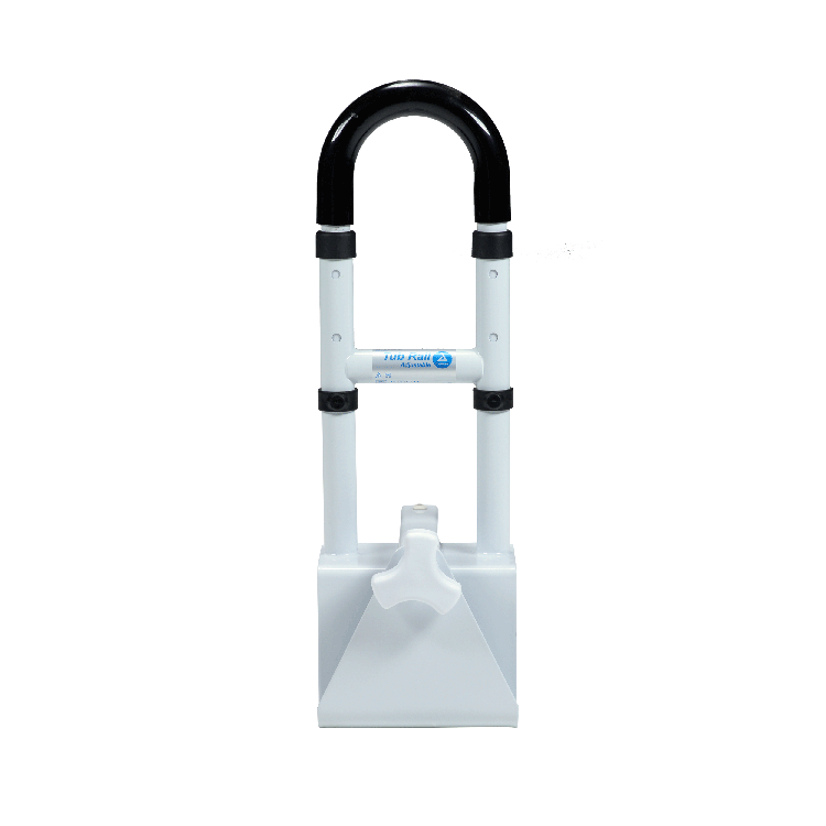 Adjustable Height Clamp-On Tub Rail