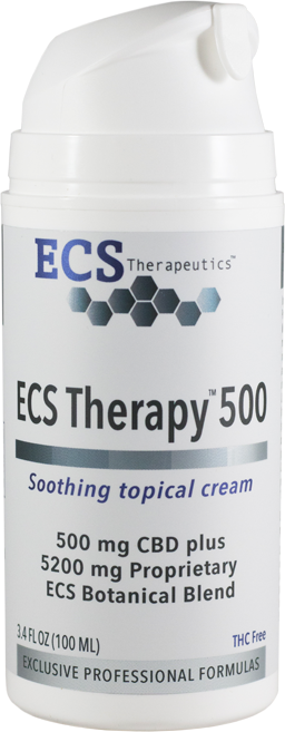 ECS Therapy 500mg CBD Cream