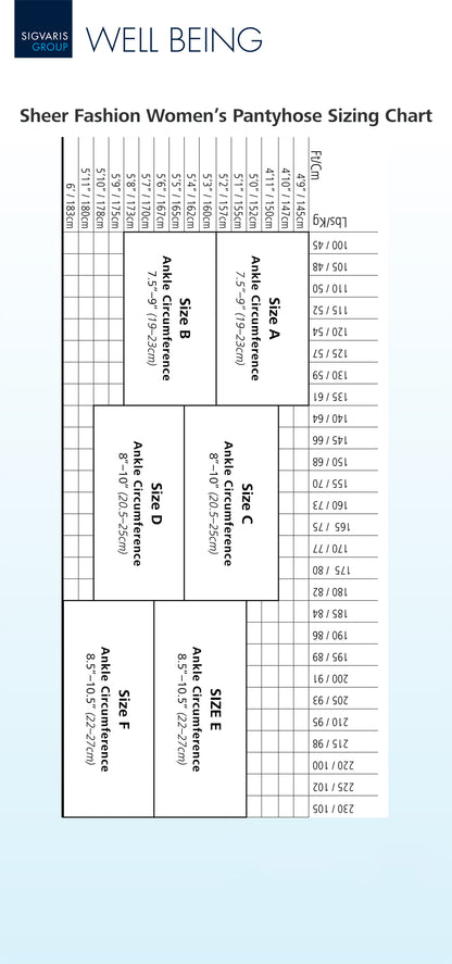 Women's Sheer Fashion Pantyhose