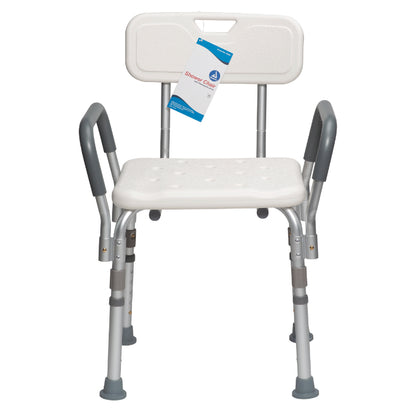 Shower Chair with Removable Back and Arms