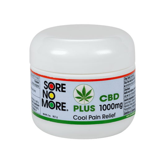 Sore No More Plus 1000mg CBD